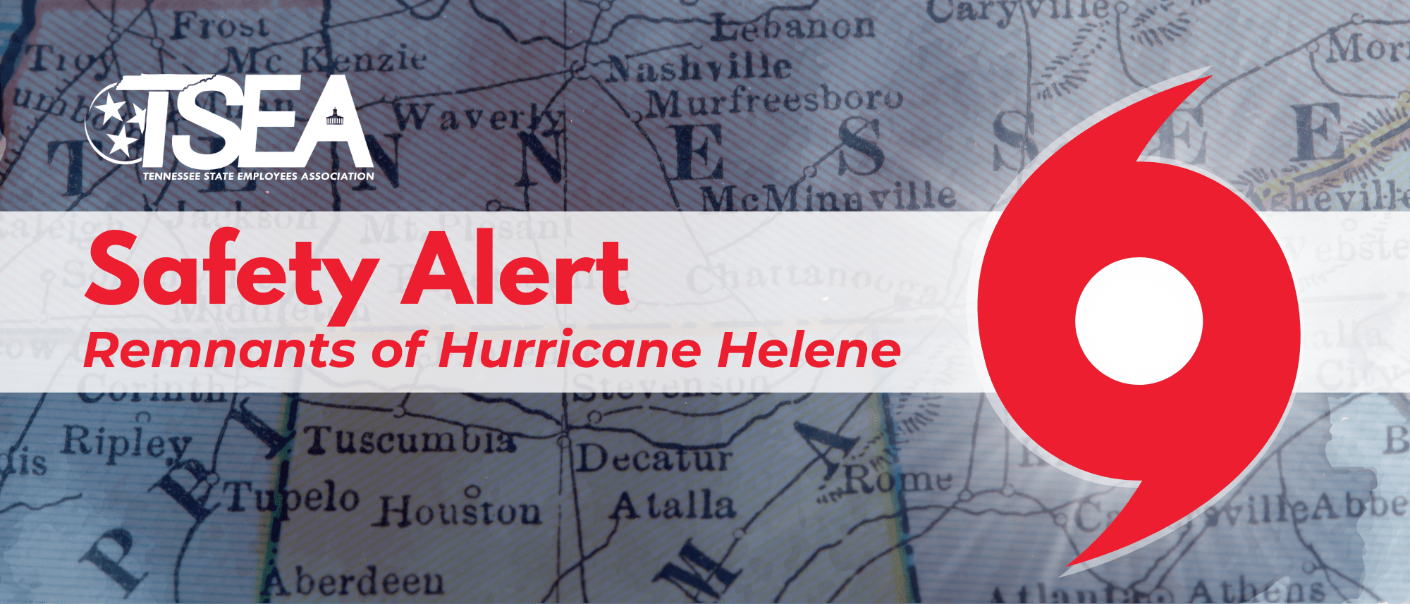 TSEA Safety Alert Impact of Hurricane Helene on Tennessee