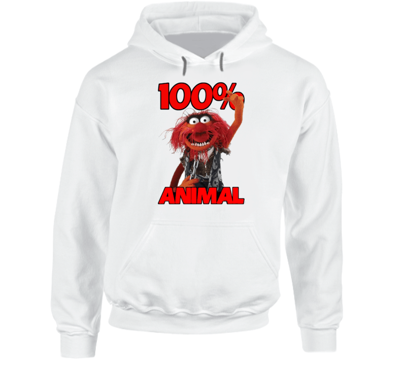 100 Animal Muppets Birthday Party Hoodie