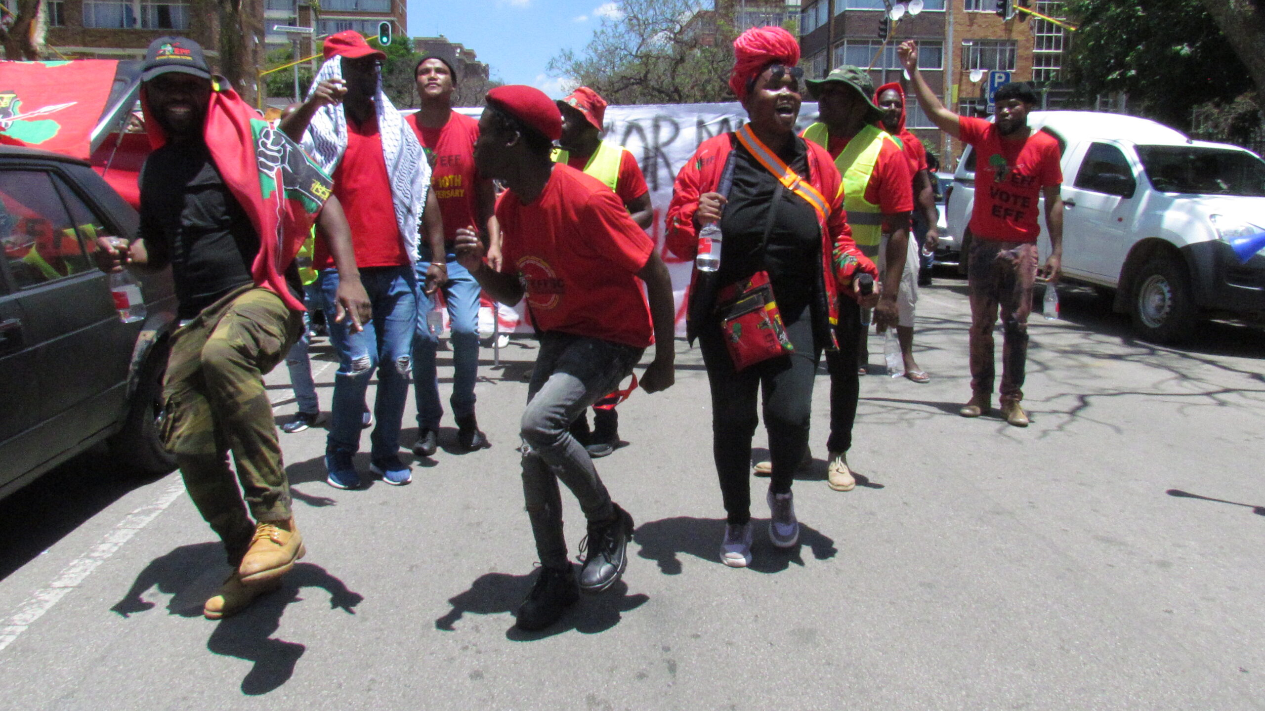 EFF in Sunnyside march against high crime rate Tshwane Talks