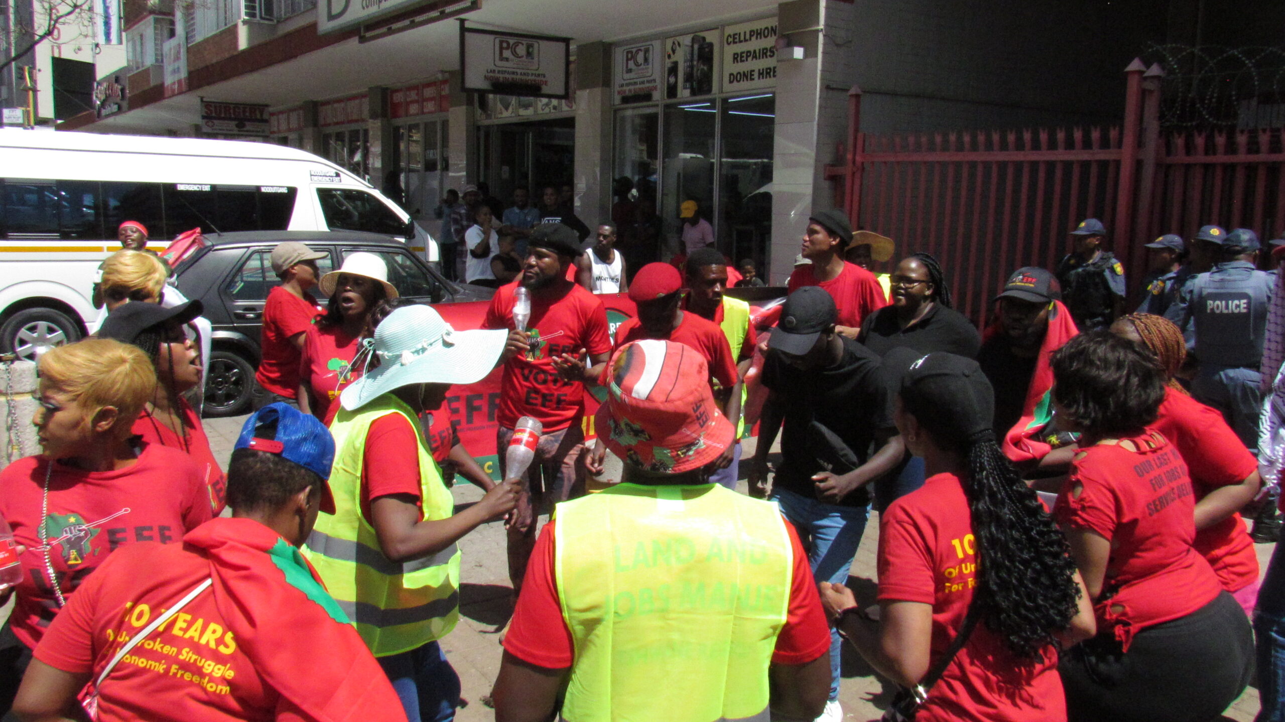 EFF in Sunnyside march against high crime rate Tshwane Talks