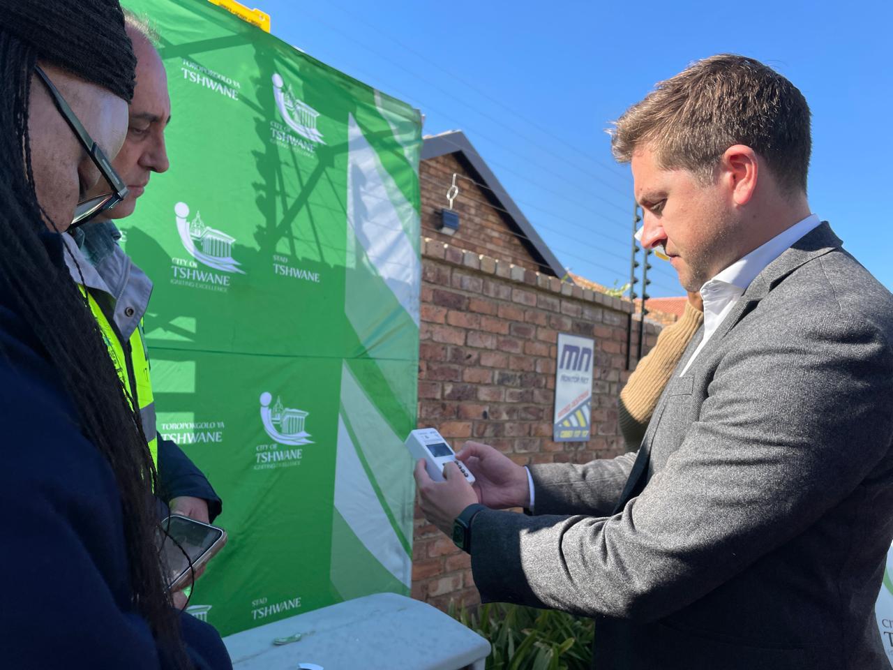 CITY LAUNCHED ELECTRICITY PREPAID METER TOKEN IDENTITY SYSTEM Tshwane Talks