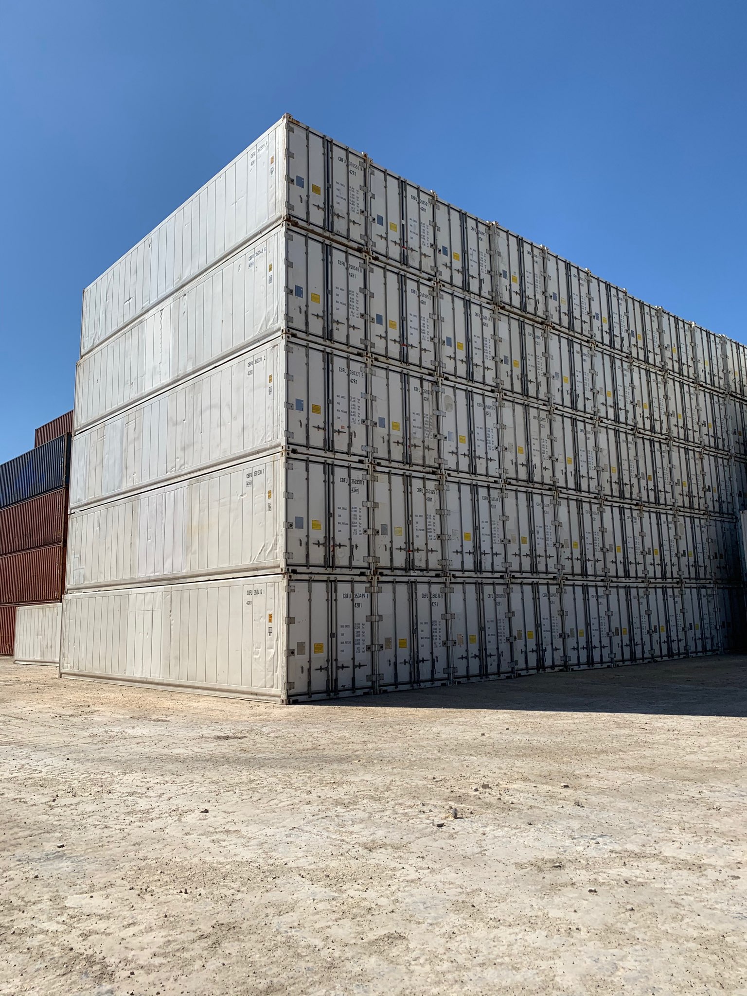 40′ Standard Refrigerated Containers Houston, TX TSI Containers