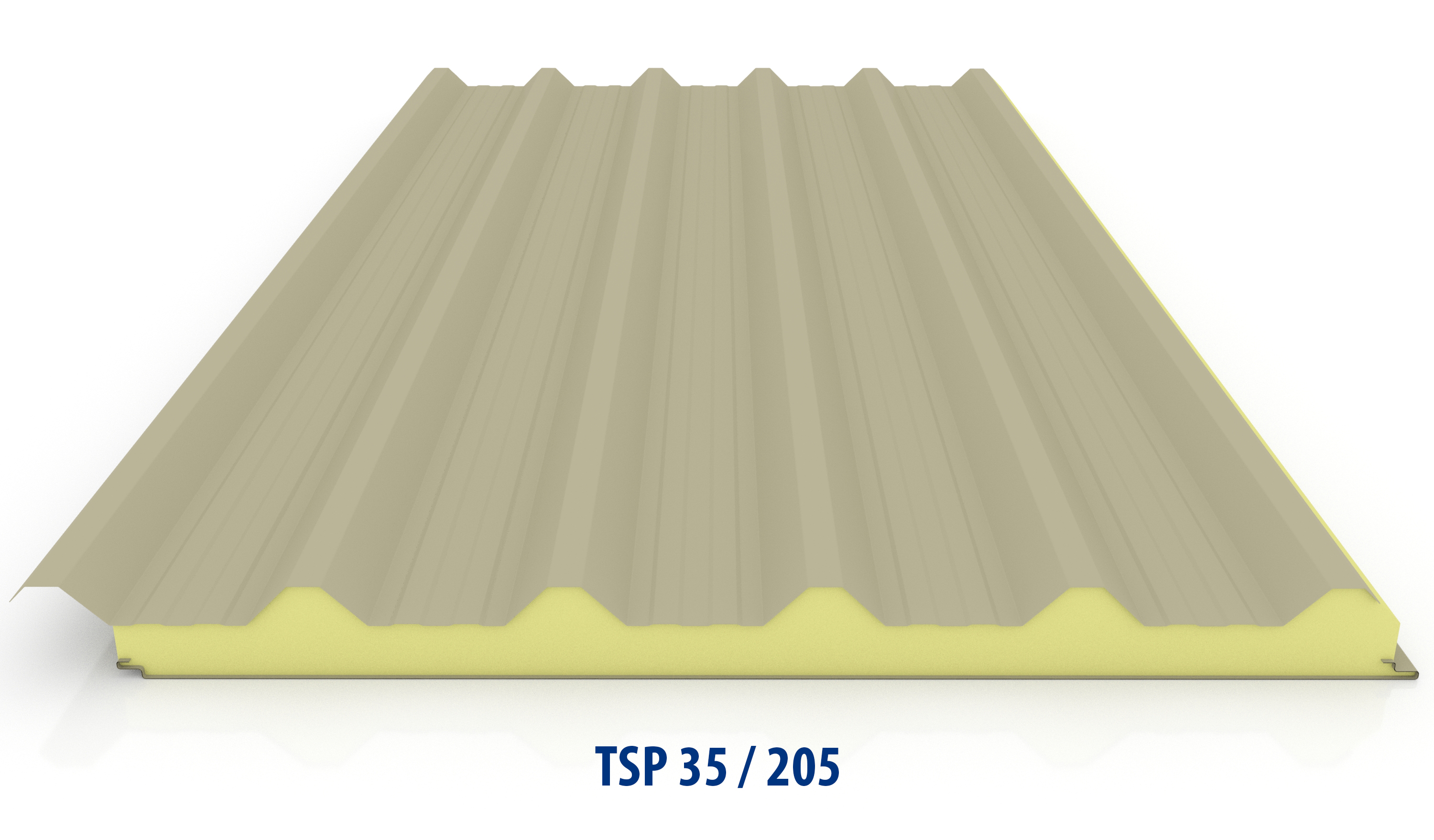 Corrugated Insulated Panels Corrugated metal Roof TSSC