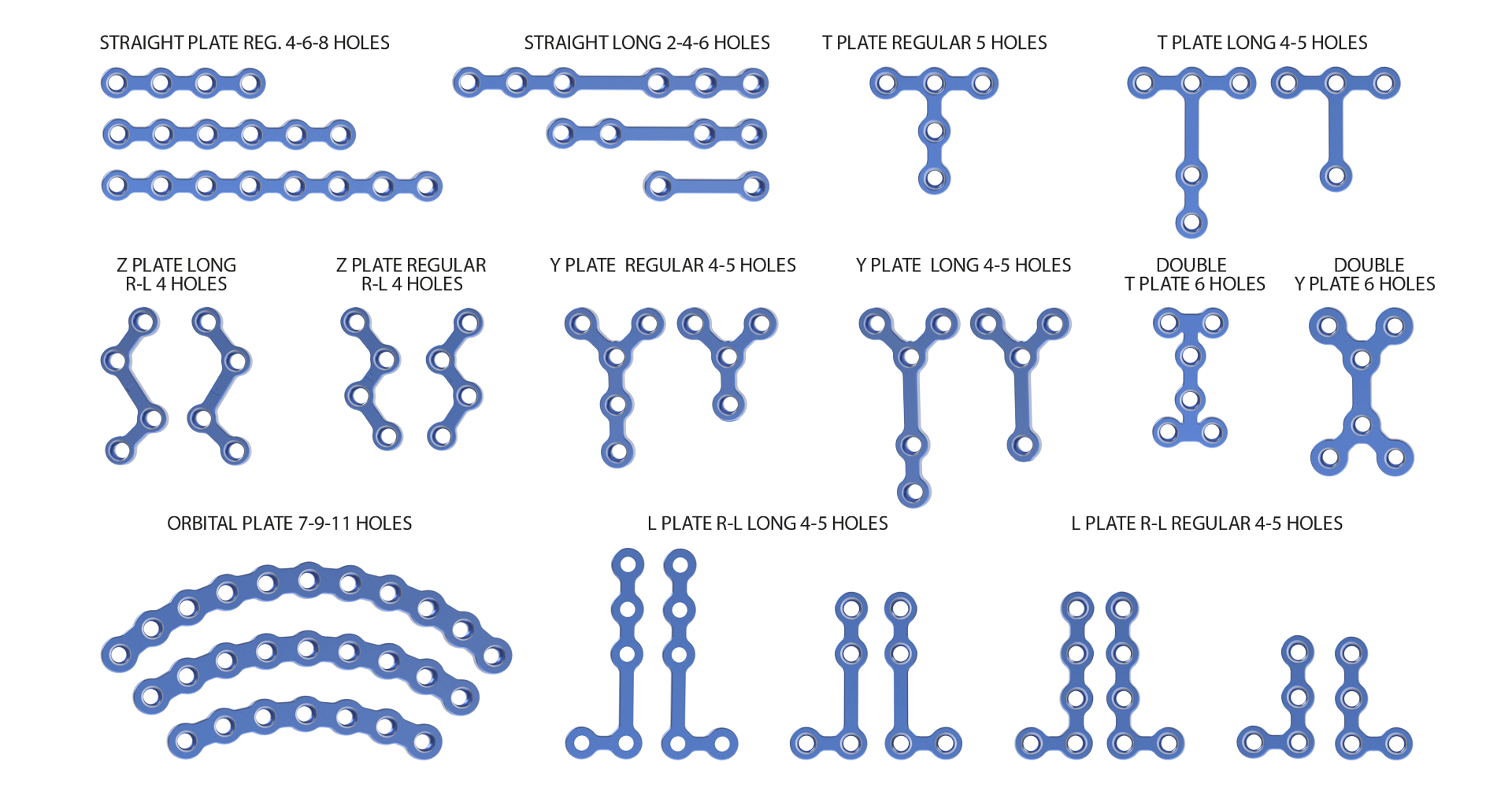 Sistema de Miniplacas CMF de 2.0 mm TST