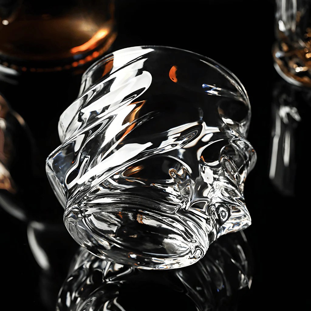 Storm Japanese Crystal Whisky Glass TsukiGlass