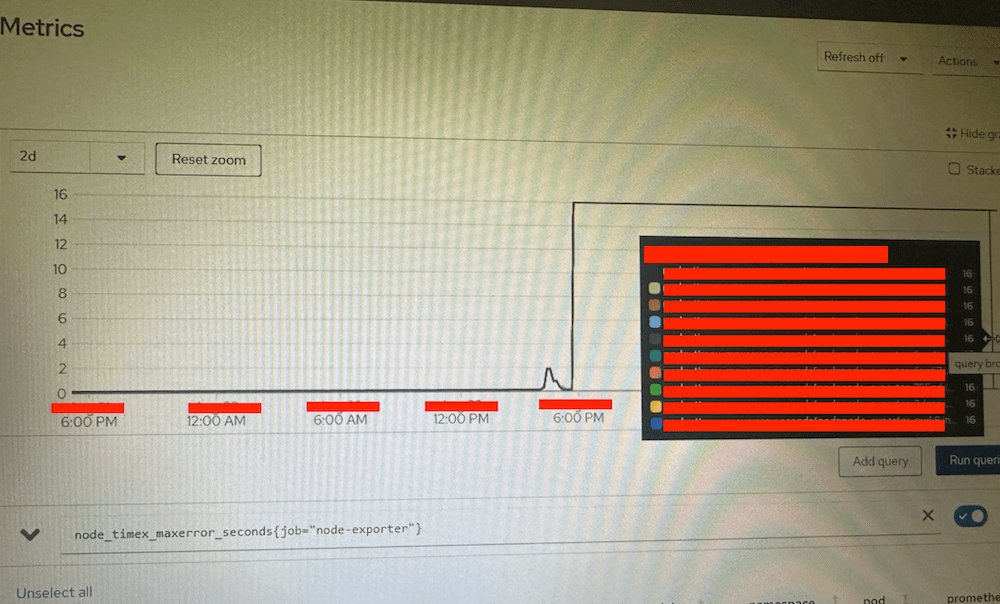 NodeClockNotSynchronising alert troubleshooting in Openshift 4 Rex's