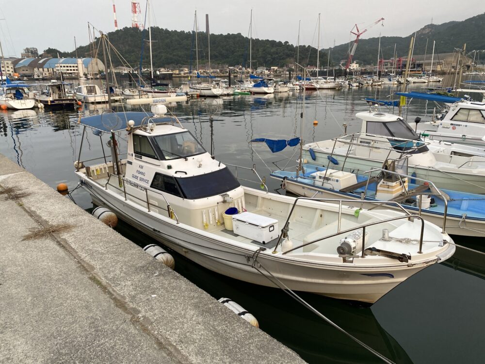 岡山の釣り船：キムフィッシングガイドサービス 釣船データベース