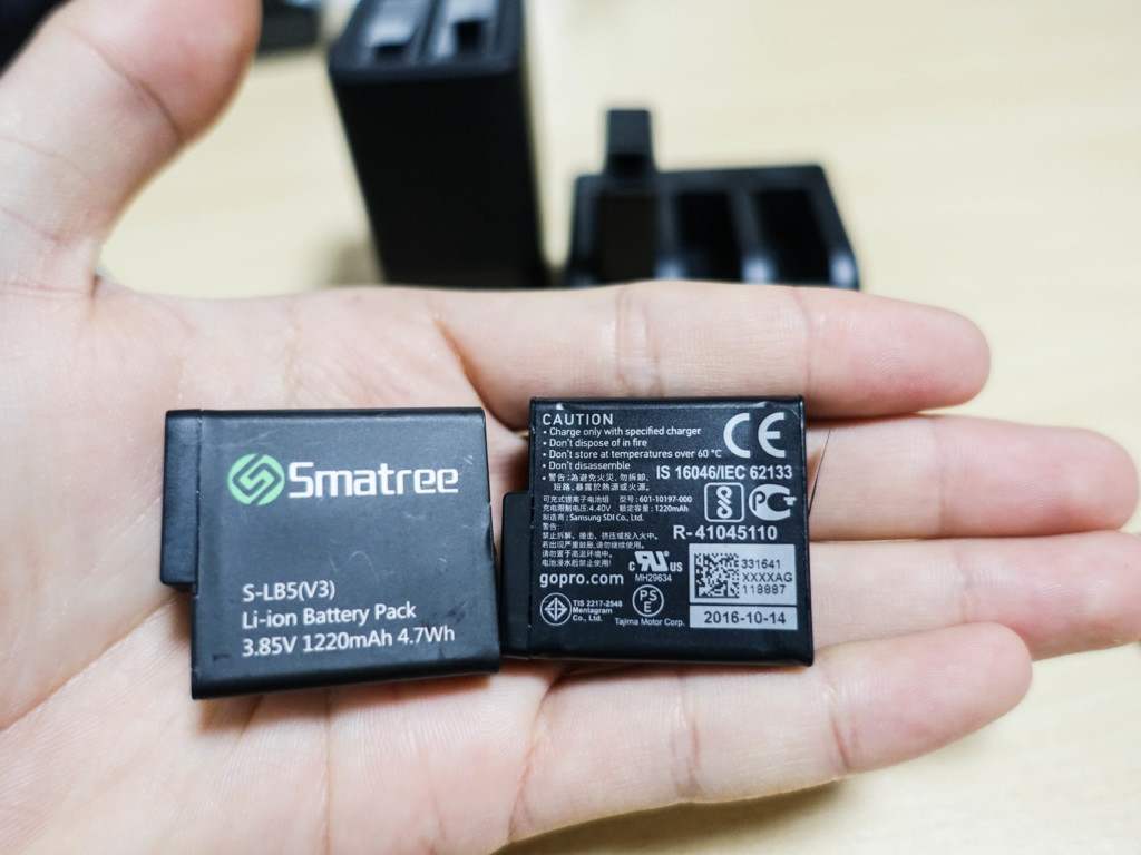 【GoPro HERO】予備の互換・純正バッテリーの持続時間・おすすめ製品 孤高の旅人
