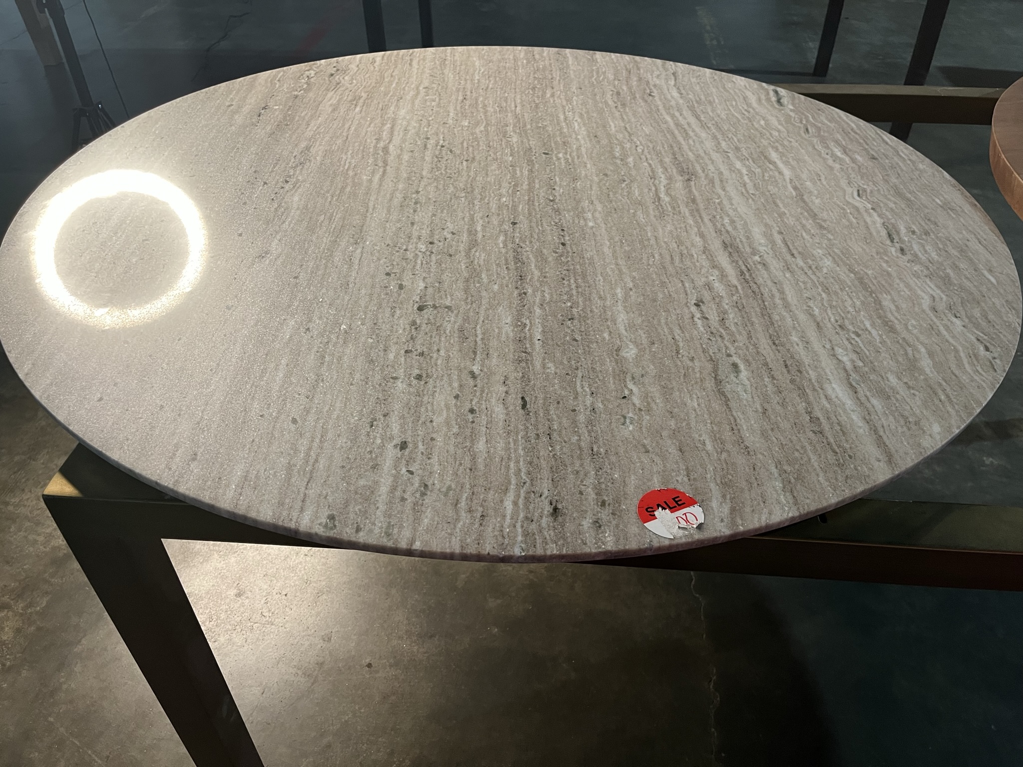 Damen 48″ White Marble Top Dining Table TSW Malls