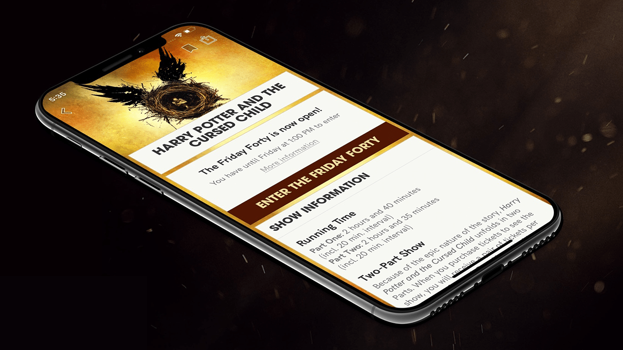 How to score 40 tickets to Harry Potter and the Cursed Child