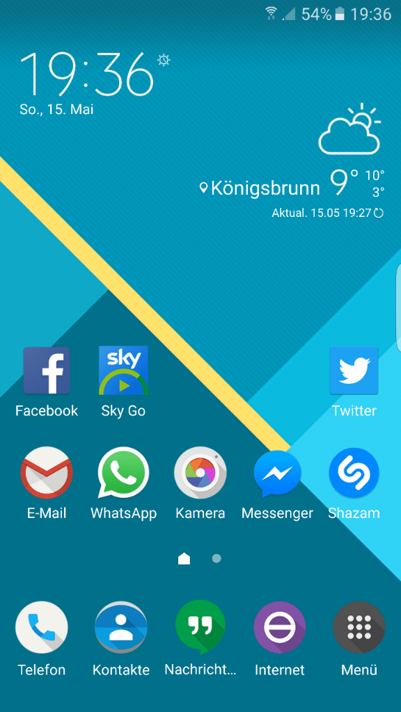 Samsung Galaxy S7 Edge AccuweatherWidget in groß nicht mehr vorhanden!? AndroidHilfe.de