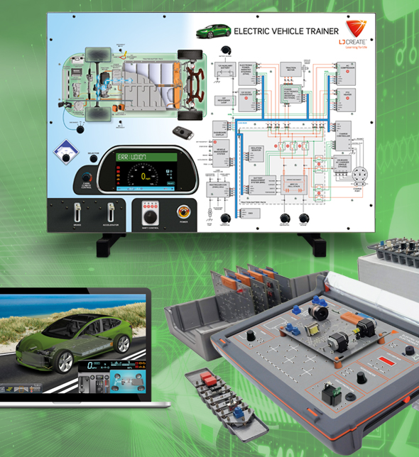 Electric Vehicle Lab Technical Training Aids