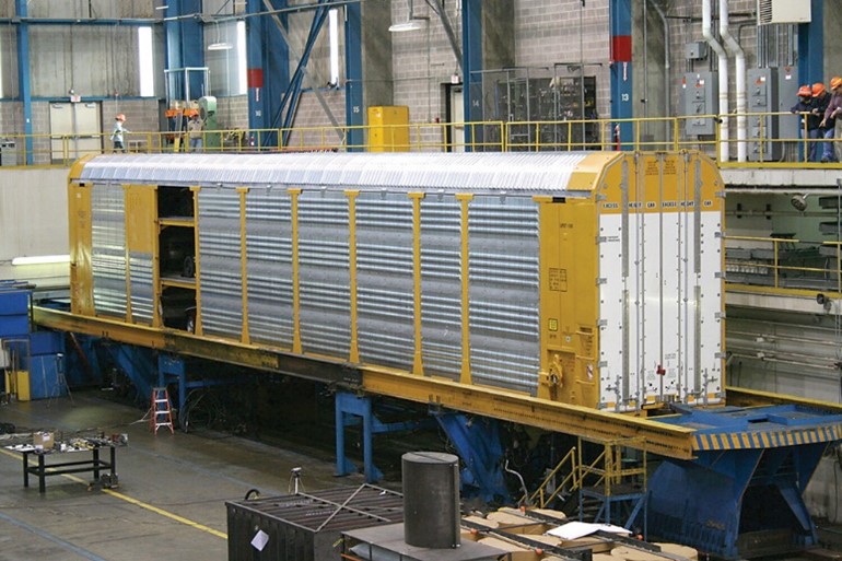 FullScale Vehicle Testing Laboratory Transportation Technology Center