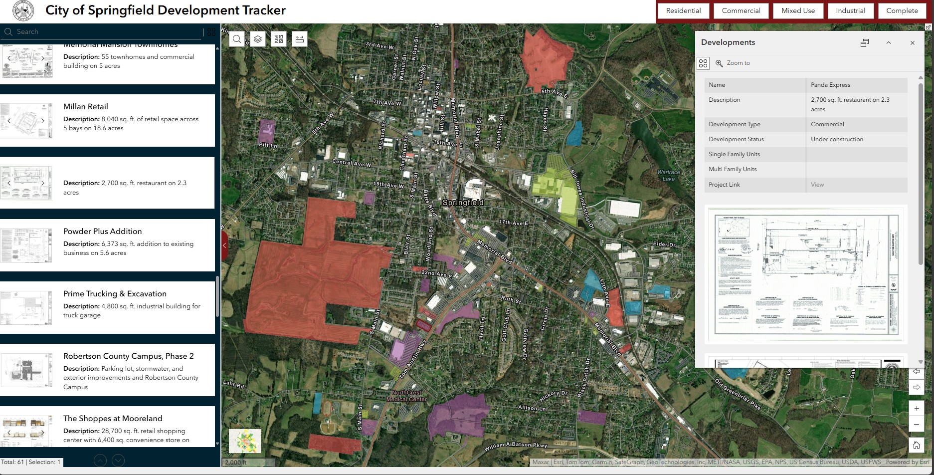 Springfield, APSU partnership maps future through GIS Tennessee Town