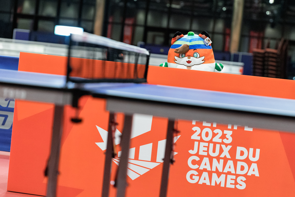 CatchTheTTSpirit at 2023 Canada Winter Games Table Tennis Canada