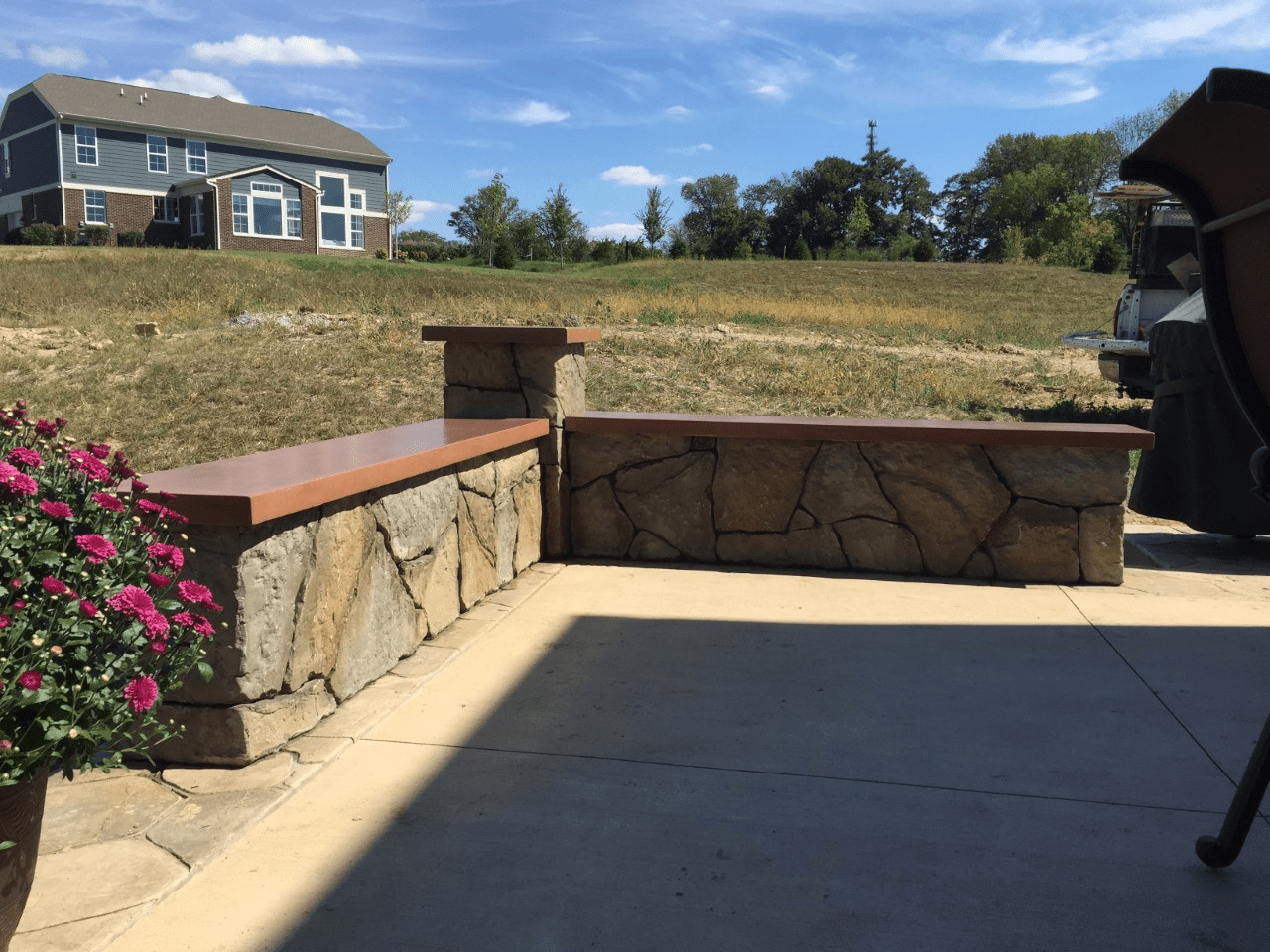 Retaining Walls Seat Walls T&T Custom Concrete