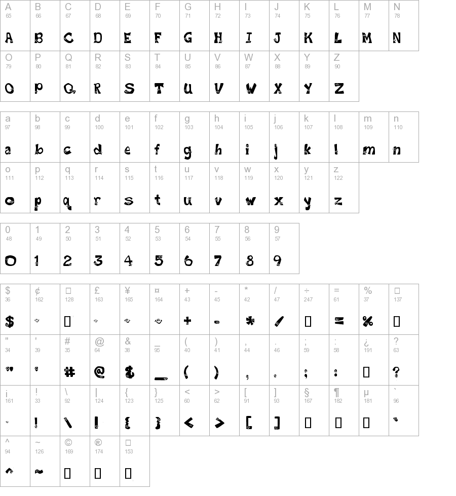 Smiley Font Regular truetype font