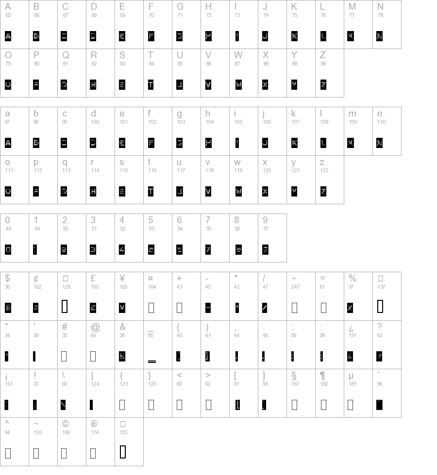 Dymo Regular truetype font