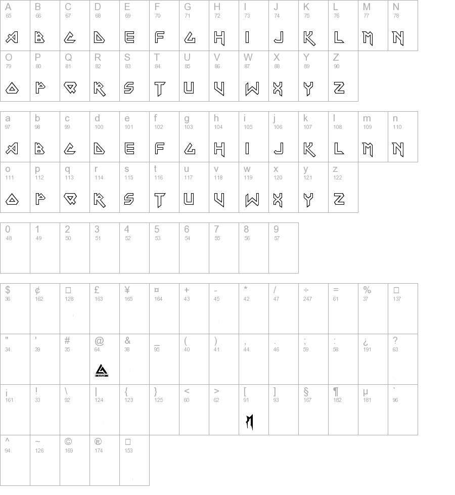 Iron Maiden Regular truetype fuente