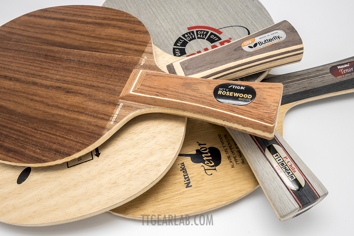 Classic 5ply wood blades by Lab Test] TTGearLab