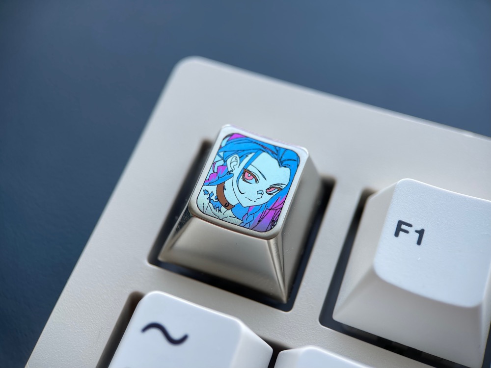 Jinx Titanium Keycaps TTKCAP