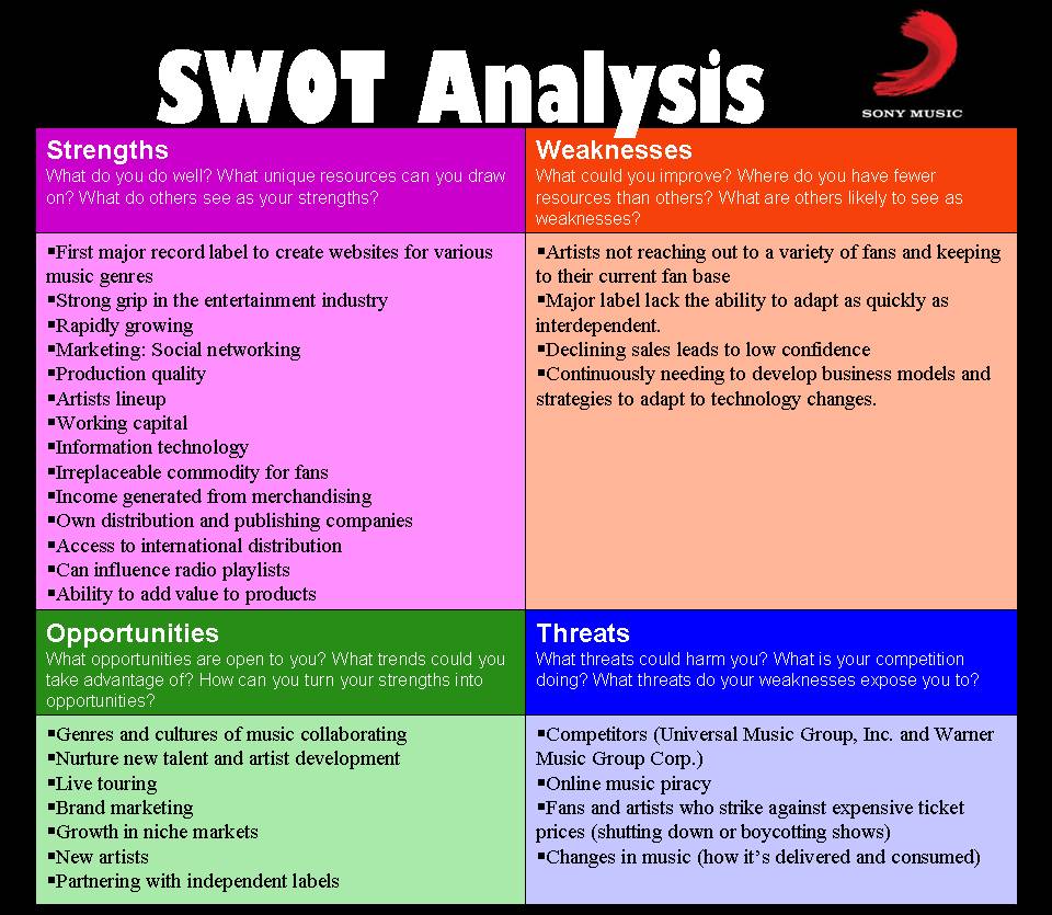 SME SWOT Analysis Tara Larry