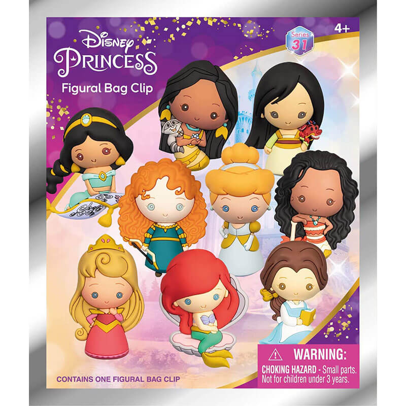 Disney Princess Figural Bag Clips TTPM