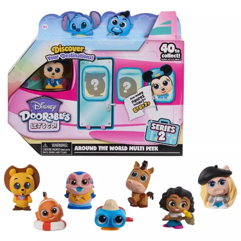 Disney Doorables Let's Go! Series 2 Around the World Multipeek TTPM