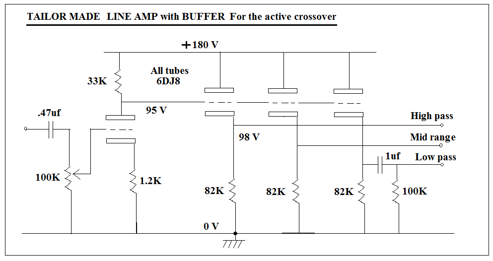 Home Build 24db Three Way Tube Active Crossover TTRadio