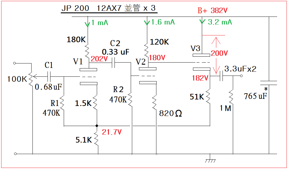 Clone JADIS JP200 tube preamp | TTRadio