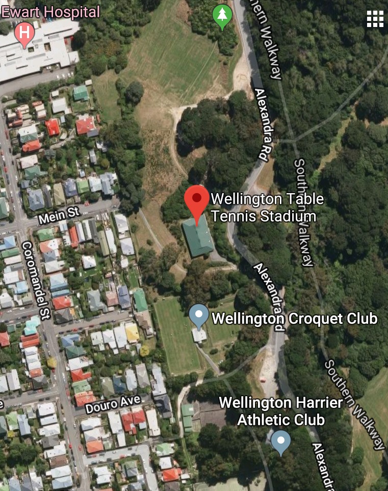 Where is the Newtown Wellington Table Tennis Stadium? Table Tennis