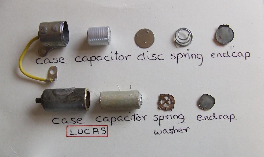 Replacement Ignition Capacitors The MG T Society