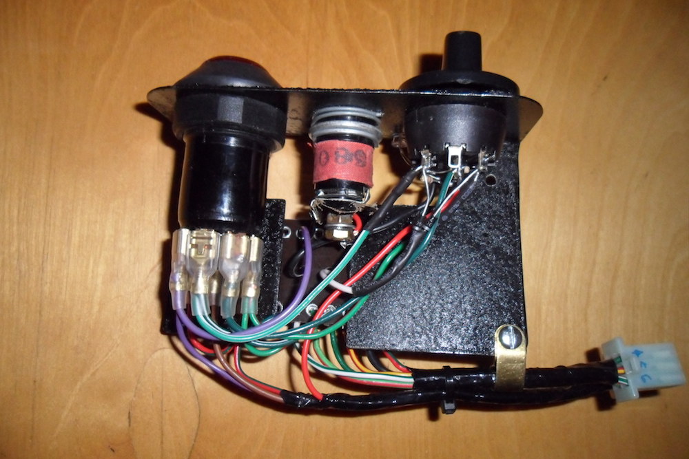 An inexpensive hazard warning system and turn switch for any MG The