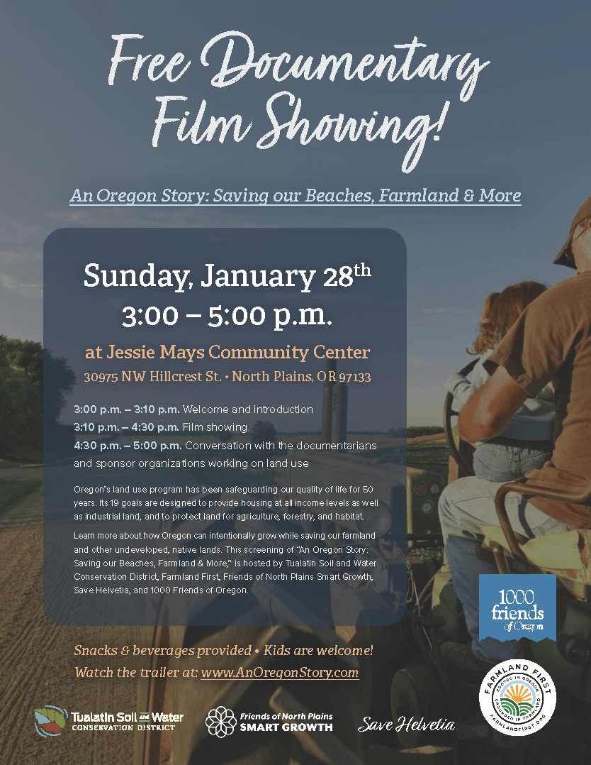 An Oregon Story Saving our Beaches, Farmland & More Tualatin Soil