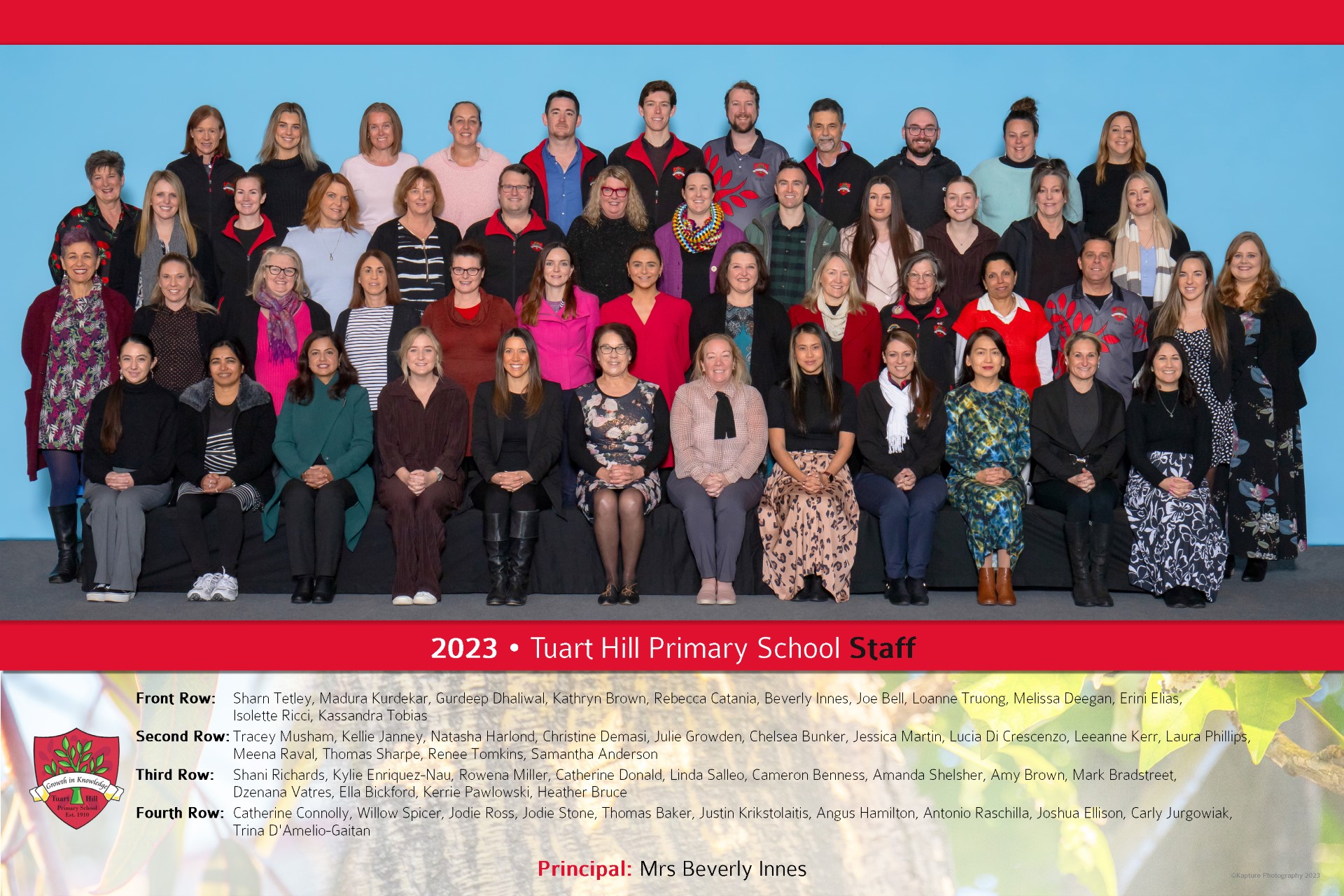 Our Staff Tuarthill Primary School