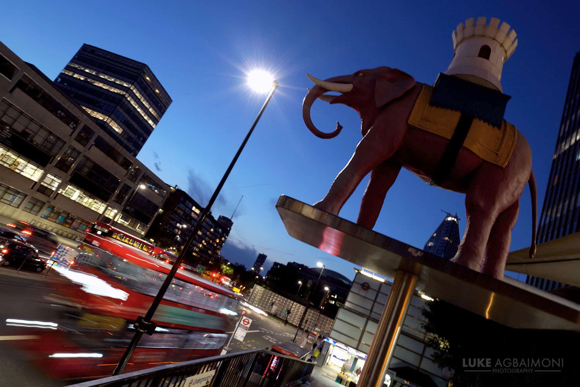 Elephant and Castle Station London Photography Tubemapper