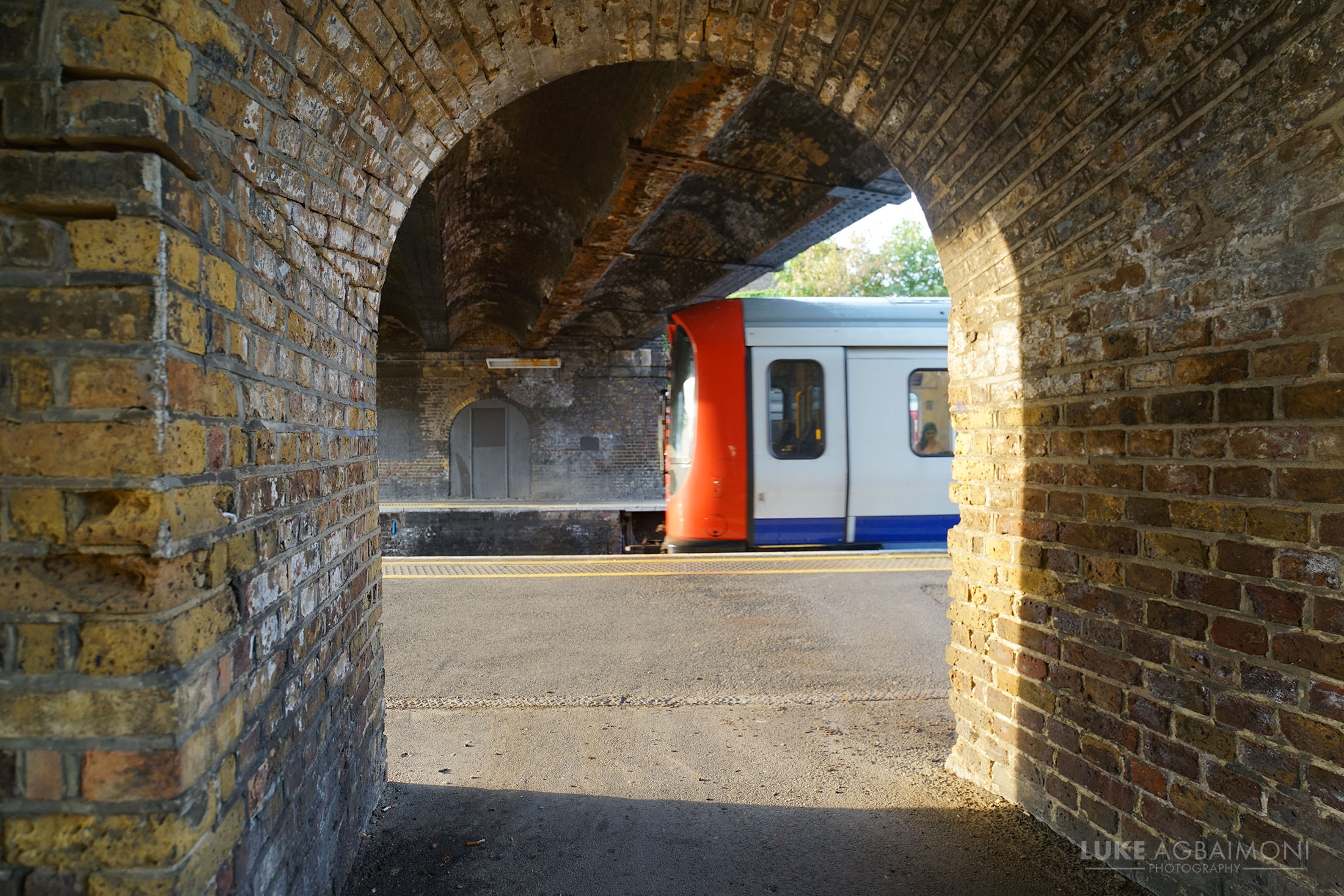 Richmond Station London Photography Tube Mapper