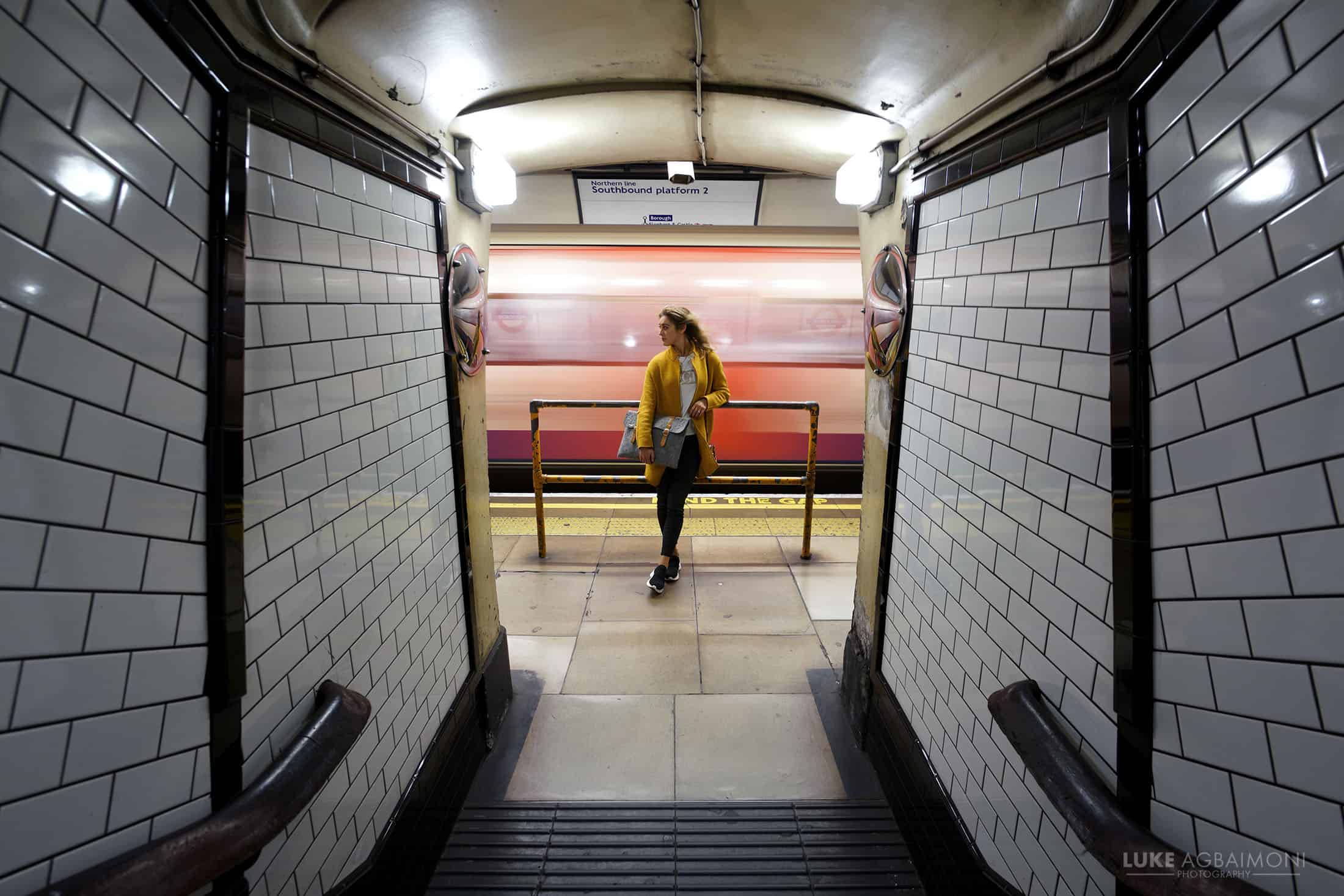 Borough Station London Photography Tube Mapper