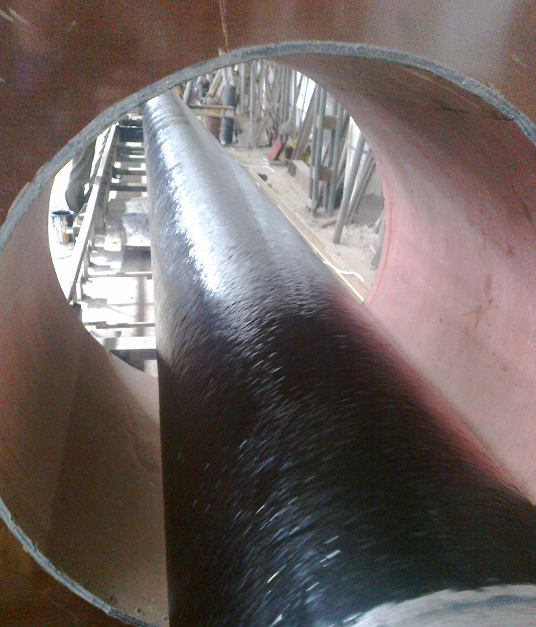 inductor with air cooling system