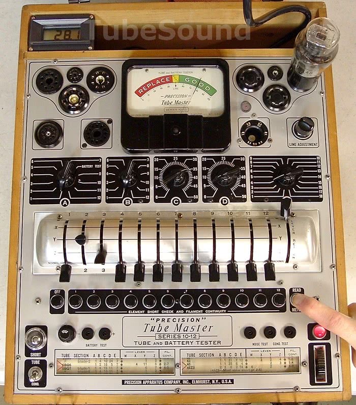 Precision Apparatus 10series tube tester