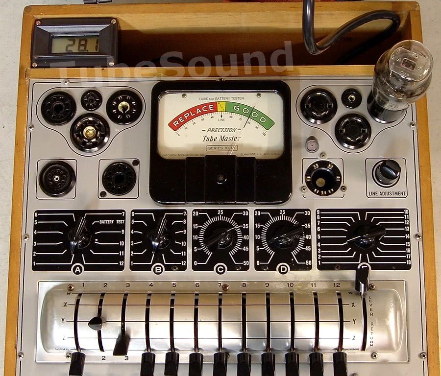 Precision Apparatus 10series tube tester
