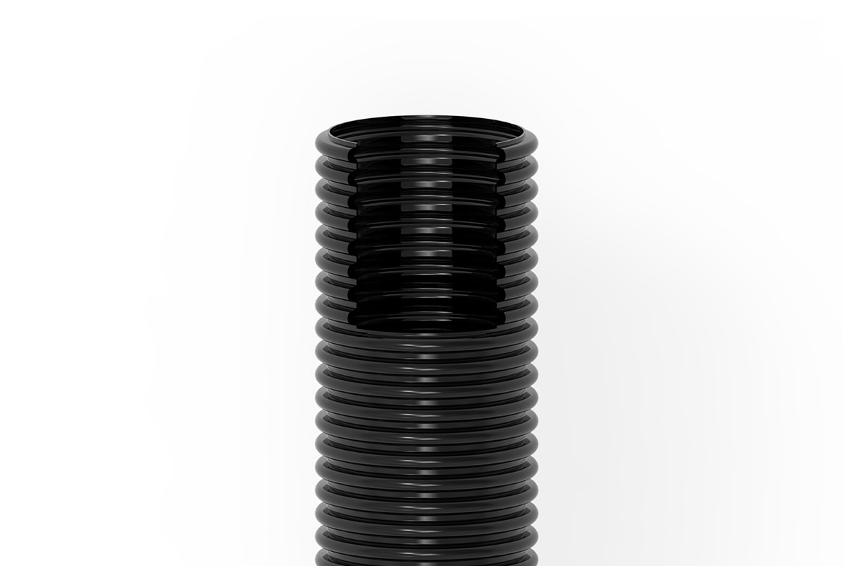 Slow Flow - PE corrugated pipes for high slopes networks