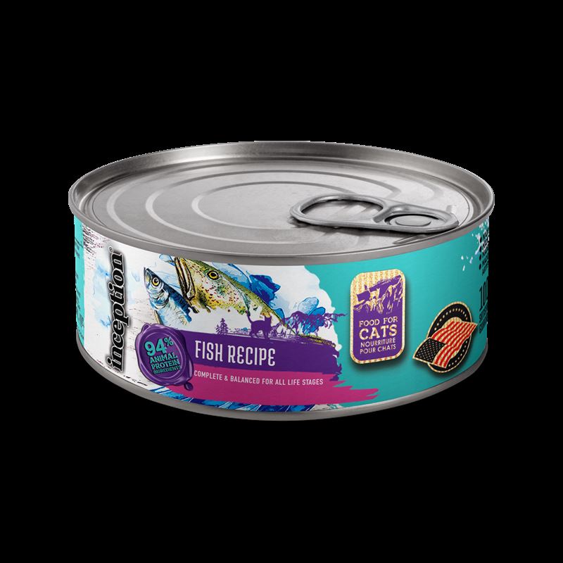 Inception Fish Recipe Cat Wet Food Tucker's Doggie Delights
