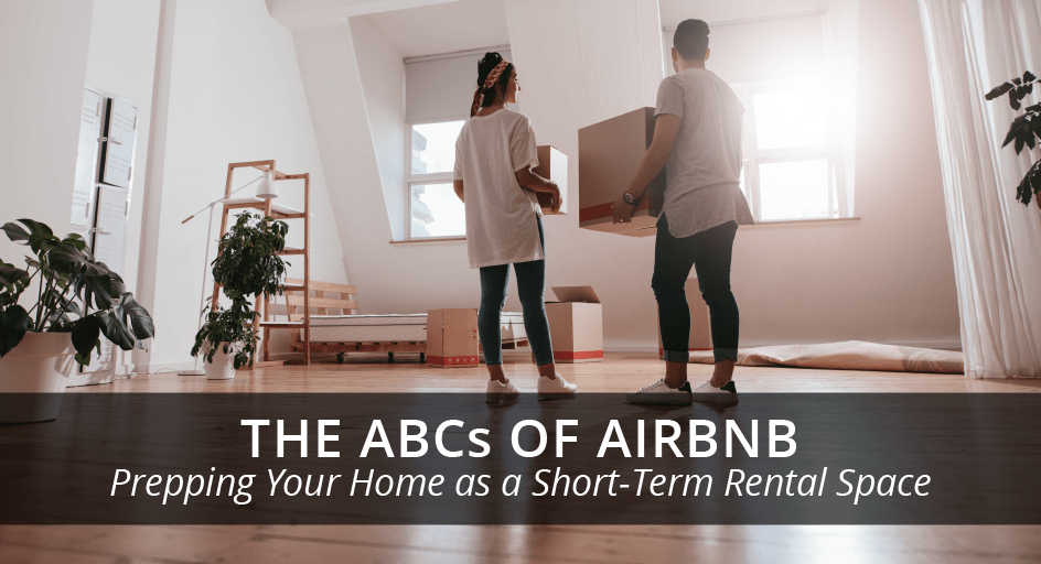 blog image of a short term vacation rental; blog title The ABCs of