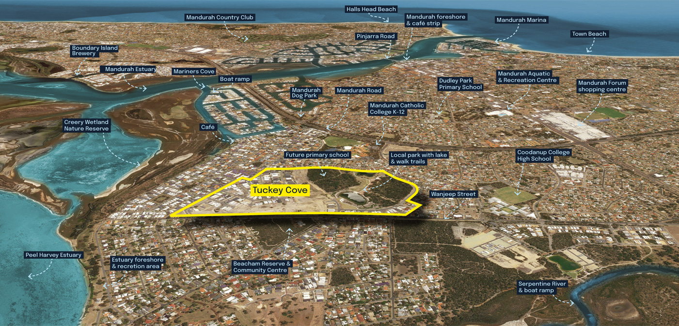 Tuckey Cove, Mandurah Great Value Land for Sale Perth
