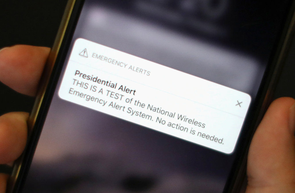 Presidential alert phone messages widely received The Collegian