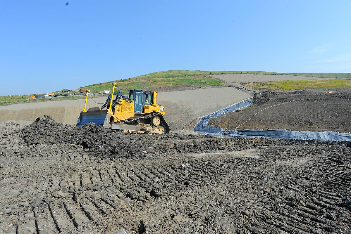 Municipal Solid Waste Landfill Cell Construction