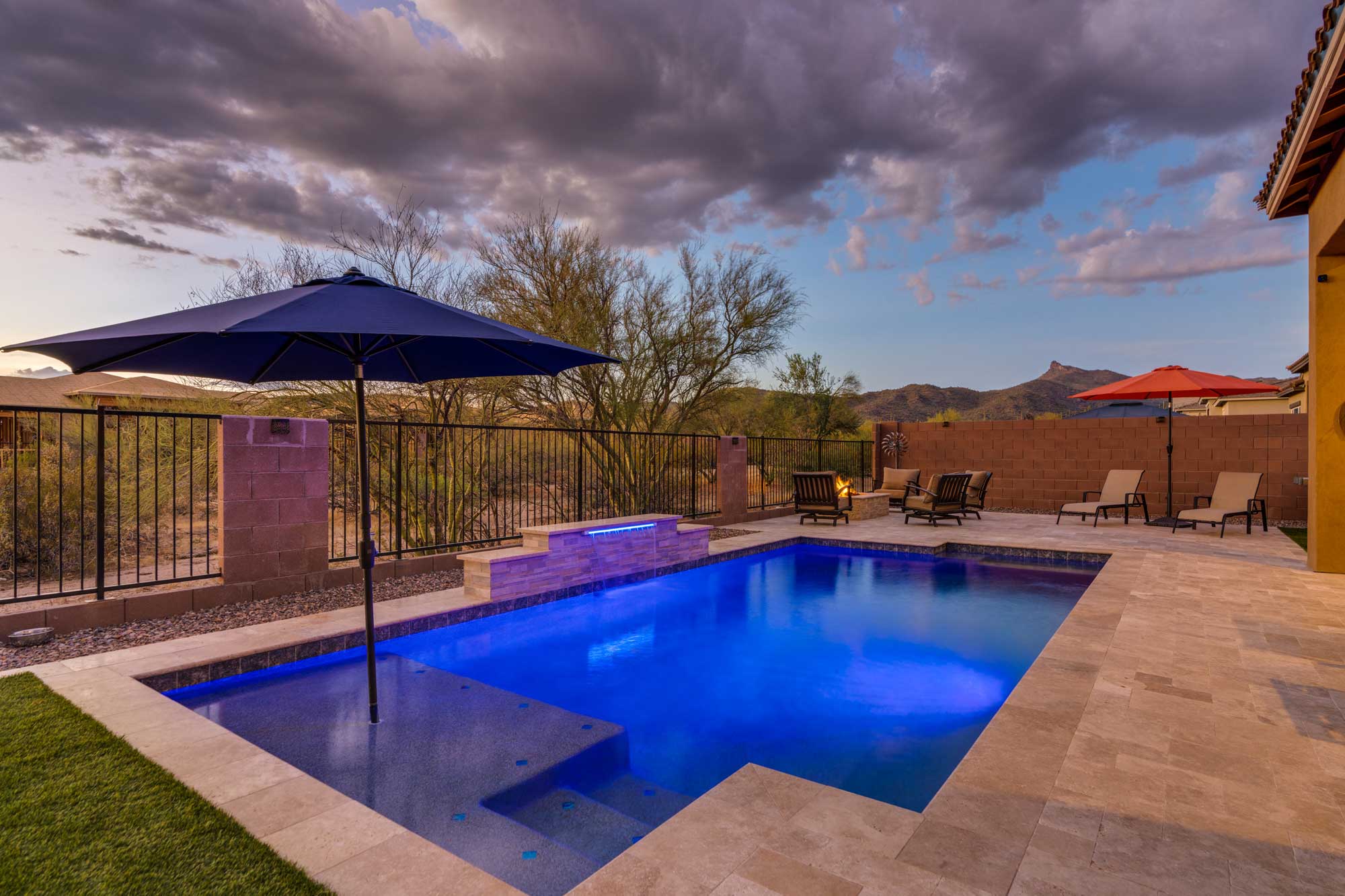 Tucson Pool Design Gallery Inspiring Backyard Oasis Creations