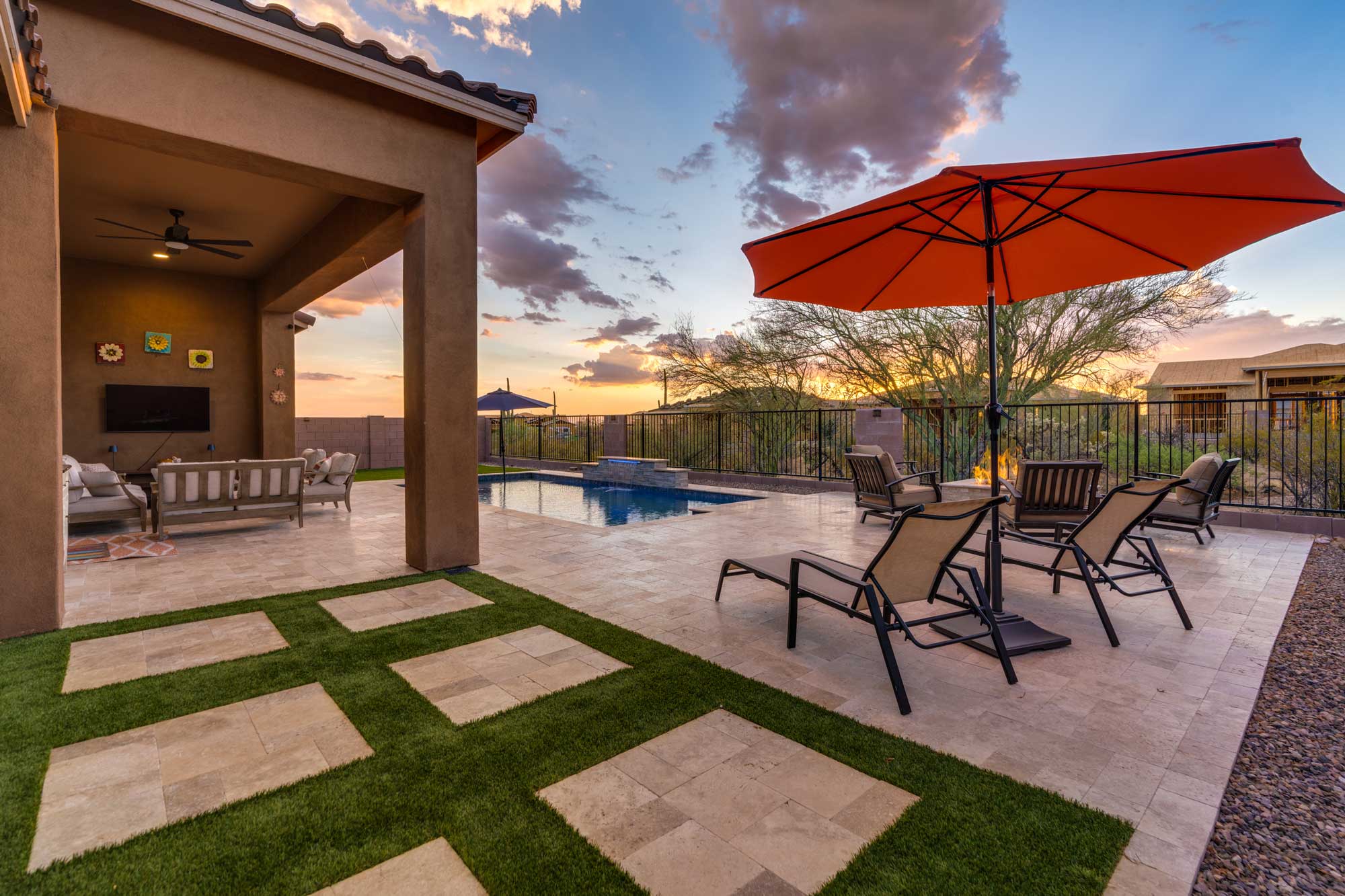 Tucson Pool Design Gallery Inspiring Backyard Oasis Creations