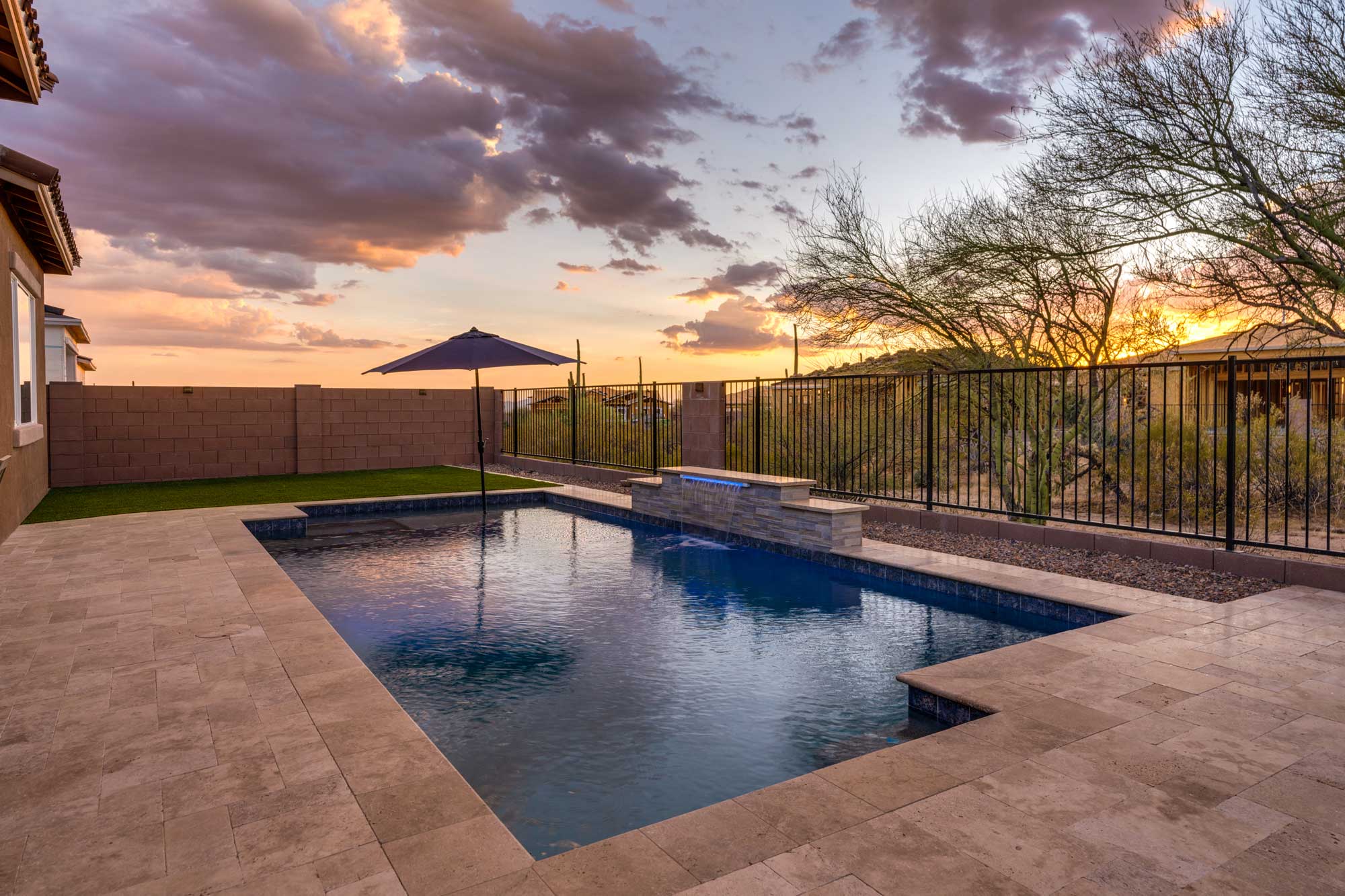 Tucson Pool Design Gallery Inspiring Backyard Oasis Creations